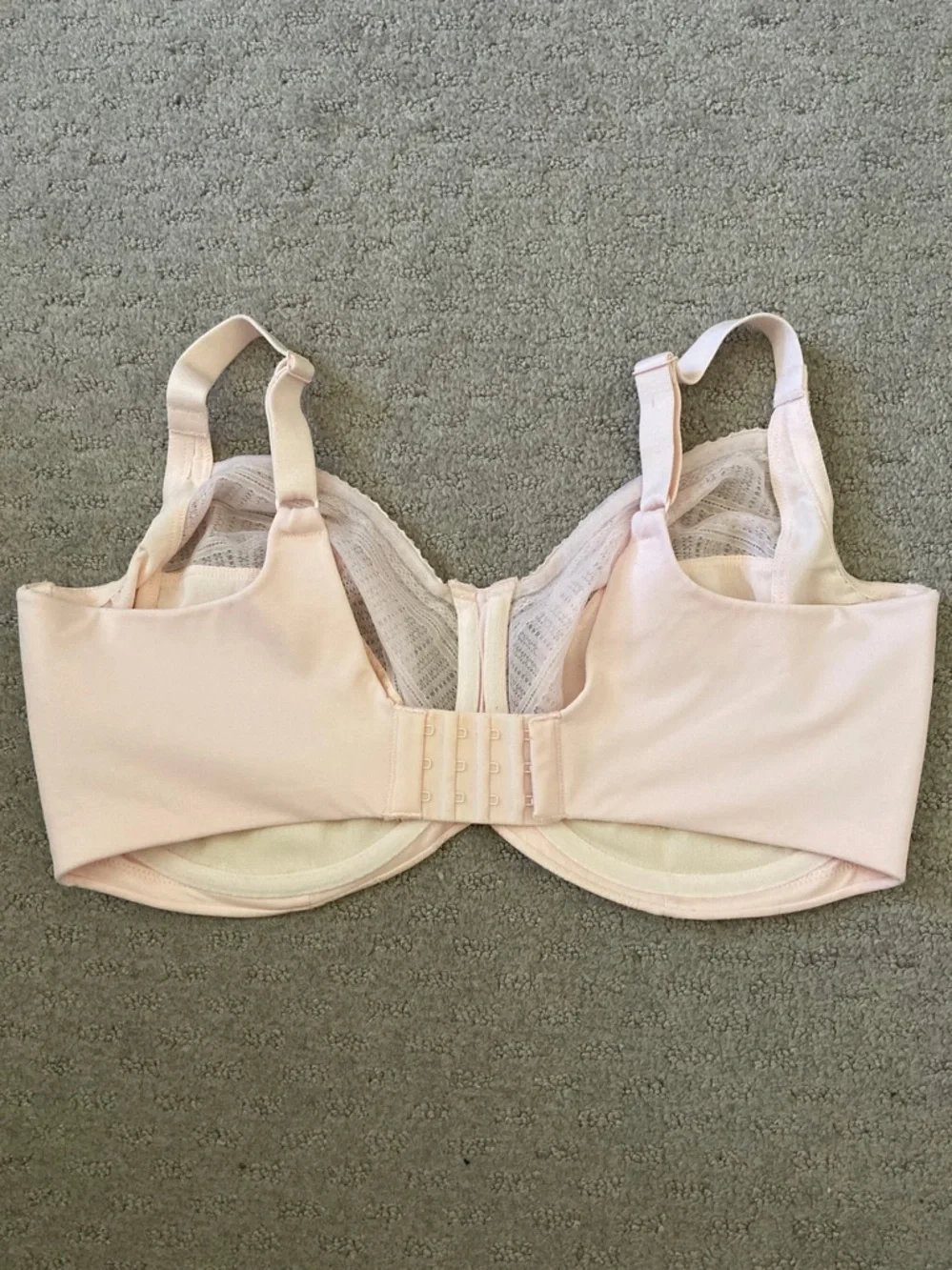 LILYETTE Enchantment light pink unlined bra, 40DDD.
